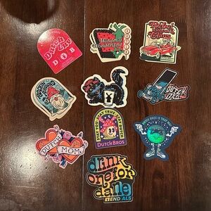 dutch bros sticker bundle
